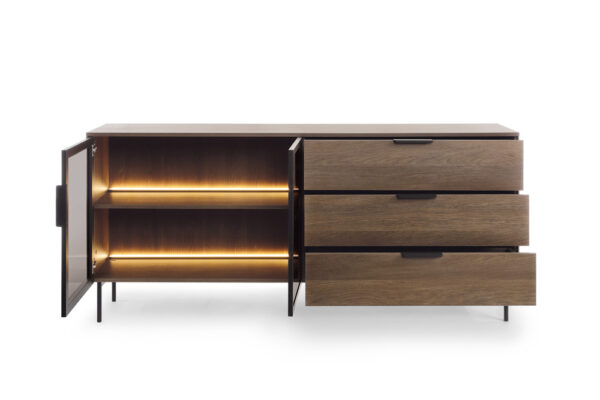 LUMI dąb dunin - C - komoda 181