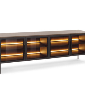 LUMI dąb dunin - D - stolik rtv (1)