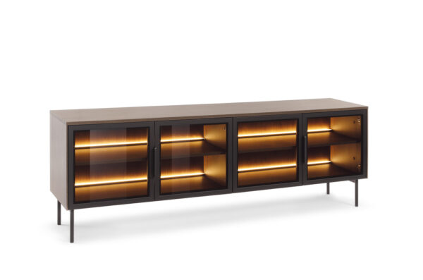 LUMI dąb dunin - D - stolik rtv (1)